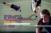 excellence ni sport AND Physical actvitiy Sports... · students’ leadership ... Ofsted, 2013 The 7 Olympic and Paralympic Values that underpin all we do... inspiration, determination,