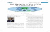 Suer The Bulletin of the AFPA · The Bulletin of the AFPA 2014 The s eer shr sss ... AFPA Presidents’ Messages ... of their significant achievements and extraordinary