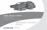 D GB GEA Bock HGZ7 - vap.gea.com Bock HGZ7 Assembly instructions ... 9Technical data 34 10 Dimensions and connections 35 ... MP Intermediate pressure =