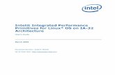 Intel(R) Integrated Performance Primitives for Linux* OS …® Integrated Performance Primitives for Linux* OS on IA-32 Architecture User’s Guide March 2009 Document Number: 320271-003US