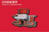 MULTI V BOOSTERS - bsslibrary.co.uk · Any industry accreditations portrayed ... Transport Avenue B r entfo d, Mi l s x TW8 9HF T: ... RM 7PS T: 01708 771800