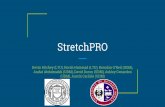 StretchPRO - Lawrence Technological University · StretchPRO Kevin Ritchey (LTU), Norah Hammad ... Design Process - Started with 3 ideas ... Scissor jack Locking leg braces Lift off