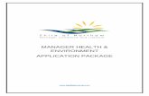MANAGER HEALTH & ENVIRONMENT APPLICATION … · Thank you for your interest regarding the position of MANAGER HEALTH & ENVIRONMENT with the ... The Shire of Northam is situated in