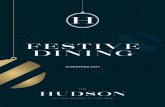 FESTIVE DINING - Bar and Restaurant in Newcastle City ... Brochure.pdf · Festive dining Located in the historic County Hotel, the Hudson takes its name from the ‘Railway King’,