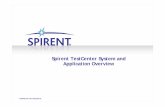 Spirent TestCenter System and Application Overviewspirepair.com/pdf/tech_data/testcenter/Spirent TestCenter System... · Spirent TestCenter Functions} ... GUI-to-script improves the