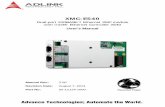 Dual-port 10GBASE-T Ethernet XMC module with Intel ... · Advance Technologies; Automate the World. Manual Rev.: 2.00 Revision Date: August 7, 2013 Part No: 50-1Z124-1000 XMC-E540