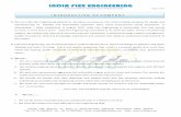 INDIA FLEX ENGINEERING · Renew the IBR Certificate and manufacture under IBR job ... Design and calculation as per EJMA ... Pressure Vessel & General Fabrication - Up to ...