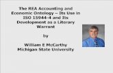 The REA Accounting and Economic Ontology –Its Use in …ontolog.cim3.net/file/work/OntologyBasedStandards/2013-11-07... · Enterprise #1 Enterprise #2 Business Process Business