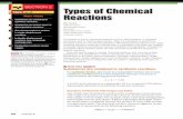 CorrectionKey=A DO NOT EDIT--Changes must be made … · Thousands of known chemical reactions occur in living ... nuclear power plants. Synthesis Reactions with ... Reaction DO NOT