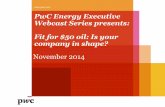 PwC Energy Executive Webcast Series presents: Fit … · and drag to the desired size or click the green maximize button at the top ... PwC Energy Executive Webcast Series presents: