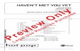 HAVEN’T MET YOU YET - content.alfred.com · intermediate band Please note: Our band and orchestra music is now being collated by an automatic high-speed system. The enclosed parts