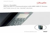 User Guide BACnet MS/TP Communication with MBS UBR …files.danfoss.com/download/Drives/MG92N102.pdf · 1 Introduction 1.1 Purpose of the Manual This user guide provides information
