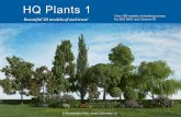 HQ Plants 1 - 3dmentor.ru · “The HQ Plant collections have been a tremendous addition to our existing 3D workflow. ... HQ Plants 1 Beautiful 3D models of real trees!  17 calm