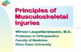 Principles of Musculoskeletal Injuries - KKU Web Hosting · Fractures and Dislocations ... Other deforming forces (angulation, rotation) can be neutralized ... tibia and/or fibula
