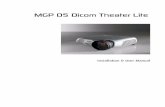Installation & User Manual · MGP D5 Dicom Theater Lite 5 ... In case you use a PCI extension box, ... Connect PC output video2 to the projector VGA input by