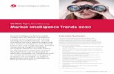GIA White Paper Market Intelligence Trends 2020 · primary purpose of supporting decision-makers, ... a closer look is taken at the viewpoints of ... The Market Intelligence Trends