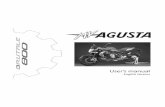 User B3 800 - Team Double 3 Racing | MV Agusta · - 2 - Dear Customer , We wish to thank you for your preference and congratulate you on purchasing your new Brutale 800. MV Agusta,