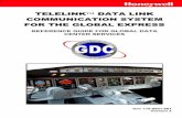 TELELINK DATA LINK COMMUNICATION SYSTEM FOR THE GLOBAL …bronze-qa2.mygdc.com/attachment/TeleLinkGlobalExpressReference... · 3 telelink data link communication system for the global