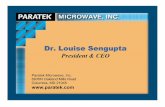 Dr. Louise Senguptamy.ece.ucsb.edu/York/Yorklab/Projects/Ferroelectrics/IMS2000... · Dr. Louise Sengupta President & CEO Paratek Microwave, Inc. 6935N Oakland Mills Road Columbia,