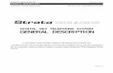 DIGITAL KEY TELEPHONE SYSTEM GENERAL DESCRIPTION · general description strata dk8 & dk16 august 1993 i table of contents paragraph subject page 1 general ...