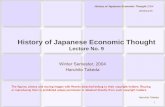 History of Japanese Economic Thought - ocw.u-tokyo.ac.jpocw.u-tokyo.ac.jp/lecture_files/eco_06/9/notes/en/HJET09.pdf · There is a strong national-interests orientation in Japanese