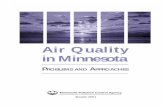 Air Quality in Minnesota - Minnesota Legislature · direct health effects, ... On average, air quality in Minnesota has improved since ... such as ramp metering, high-