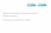 Special Assistance Schemes Review - Consumer Council … · Special Assistance Schemes Review Water Industry Consumer Council for Water . Author: Janine Shackleton, Consumer Council
