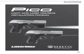 PICO Manual Final 6.27.2014 - Beretta USA “UNLOADING” instructions in this manual (pages 22-23). While pointing the muzzle in a safe diretion, turn windage screw clockwise …