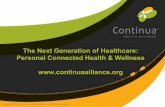 The Next Generation of Healthcare: Personal Connected ... Overview... · CSR plc DELTA Denso International America, Inc. Doro AB DSP Group ... TechnoGym Telbios, SpA Telecommunication