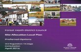 Forest Heath District Council - West Suffolk councils … · forms part of Forest Heath District Council’s Local Plan and is a formal development plan document. It will provide