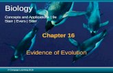 Evidence of Evolution - websites.rcc.eduwebsites.rcc.edu/mcdonald/files/2017/02/Bio1-Ch16-entire-stu.pdf · © Cengage Learning 2015 Emergence of Evolutionary Thought 19th century