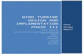 Wind Turbine design and implementation phase IIIseniord.ece.iastate.edu/.../uploads/Final_Design_Report.docx · Web view$700 Inverter-Outback GTFX2524 $1,400 $1,400 Battery Bank $100