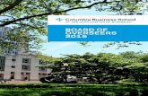 BOARD OF OVERSEERS 2015 - Columbia Business School · BOARD OF OVERSEERS 2015. 1 MESSAGE FROM DEAN GLENN HUBBARD Dear Members of the Columbia Business School Community, For almost