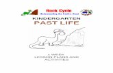 KINDERGARTEN PAST LIFE - msnucleus.org · 2003-08-31 · dinosaurs is that dinosaurs are now extinct. You may want to go over some of the other You may want to go over some of …