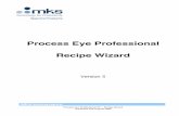 Process Eye Professional Recipe Wizard - adms.fnal.gov · Script Edit Window ... Switch Filament ... Process Eye Professional – Recipe Wizard - LP101022.100 August 2005 10 Chapter