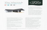 two Bedroom Duplex House - Cambridge Oaks · 2 2 2 1 The Warwick Two bedroom duplex house For active retirees who enjoy the finer things in life, the Warwick is a two-bedroom home