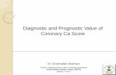 Diagnostic and Prognostic Value of Coronary Ca Score presentation2011/011003.pdf · Dr. Ghormallah Alzahrani. Cardiac imaging division, Adult Cardiology department. Prince Sultan