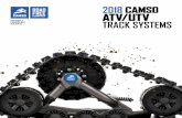 2018 CAMSO ATV/UTV TRACK SYSTEMS · Ground clearance (average) Increased by 3 ¼ in (83 mm) Increased by 3 in (76 mm) Increased by 5 in (127 mm) Maintained speed (average) 2/3 2/3