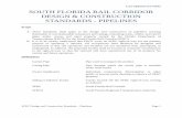 Last Updated 11/17/2015 SOUTH FLORIDA RAIL CORRIDOR DESIGN ... · SOUTH FLORIDA RAIL CORRIDOR . DESIGN & CONSTRUCTION . STANDARDS ... right-of-way line as possible. ... ANSI/AWWA