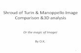 Shroud of Turin & Manoppello Image Comparison &3D … · Shroud of Turin & Manoppello Image Comparison &3D analysis ... to be the original Veil of Veronica. 2 . ... • Official site
