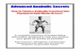 Advanced Anabolic Secrets - AlphaPharma.SUalphapharma.su/books/Advanced Anabolic Secrets.pdf · Advanced Anabolic Secrets Physique Transformation Guide ... Suggested supplements for