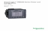 PowerLogic™ PM5300 Series Power and Energy Meter · installation, and operation of electrical equipment and has received safety training to recognize and avoid the hazards involved.