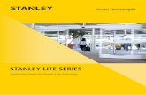 STANLEY LITE SERIES - Stanley Security MEAmea.stanleysecuritysolutions.com/uploads/2016/11/151422332975.pdf · STANLEY Lite Series 90/120 Technical Speciﬁcation ... ALUMINUM CASE