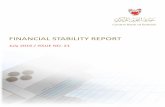 FINANIAL STAILITY REPORT - Central Bank of Bahrain · Part II: Performance of the Banking Sector..... 32 3. Conventional Banks ... 6.1 Overview ...