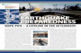 plasticpipe.org · HDPE PIPE - EARTHQUAKE SIMULATION TESTED In addition to being tested during actual earthquakes throughout the US, Canada …