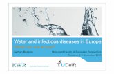 Gertjan Medema Water and Health, A European Perspective · Gertjan Medema Water and Health, A European Perspective Koblenz, ... pathogens are of greatest concern (Craun ... NL 9.3