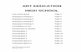 HIGH SCHOOLbvsd.org/curriculum/visualart/Documents/Old Visual Arts Curriculum... · HIGH SCHOOL . Page 1 Page ... • Students will increase technical skill in the area of drawing