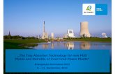 „The Tray Absorber Technology for new FGD Plants and ... · „The Tray Absorber Technology for new FGD ... (close to Craiova), Romania Receipt of order: ... Wet Flue Gas Desulfurization
