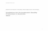Guidelines for Groundwater Quality Protection in Australia ... · 1 Australian Government National Water Quality Management Strategy Guidelines for Groundwater Quality Protection