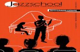 the zzschool 2018 SUMMER CATALOG CONCERTS - cjc.educjc.edu/downloads/JCMS_Catalog/JCMS_Summer_2018_Spread_web.… · Jazz 8 Latin 11 Brazilian 11 World ... World 11 ADULT INSTRUMENTAL